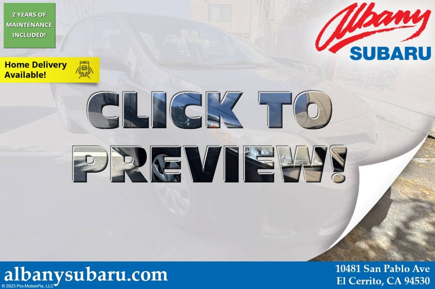 2011 Toyota Corolla LE — Sedan — 103,742 mi — Albany, CA
