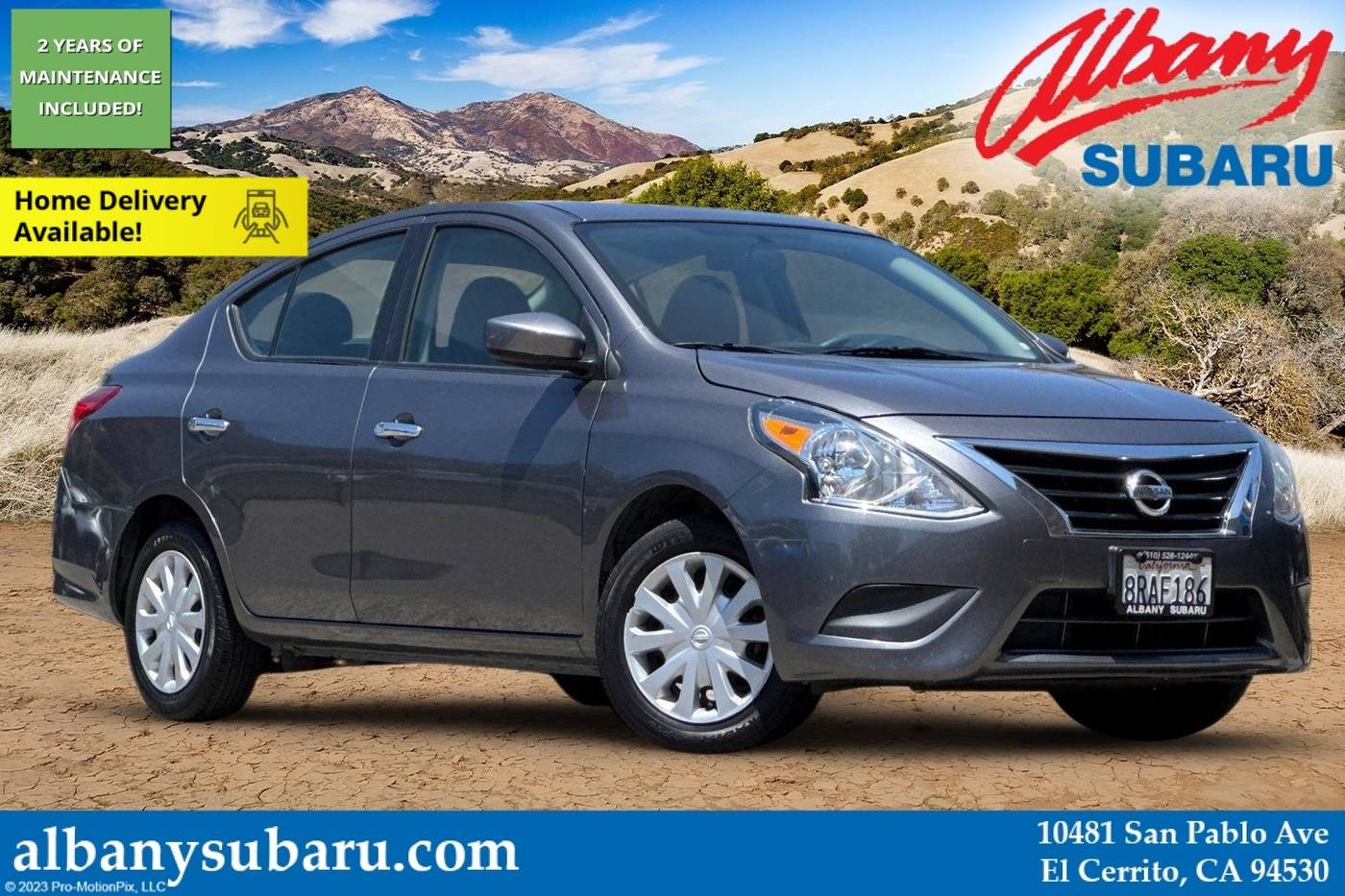 2019 Nissan Versa SV — Sedan — 63,321 mi — Albany, CA