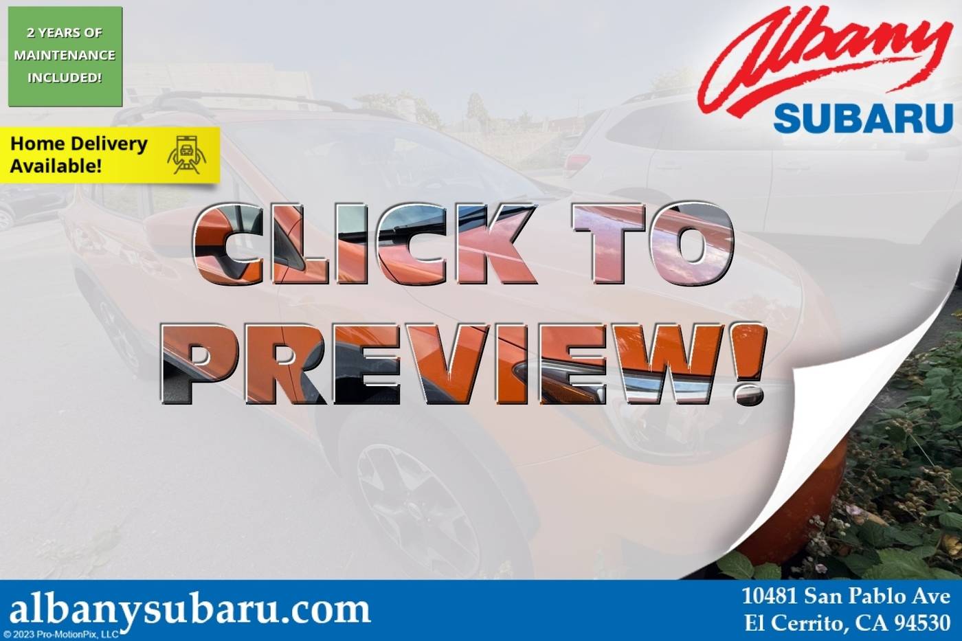 2018 Subaru Crosstrek Premium — SUV — 64,371 mi — Albany, CA