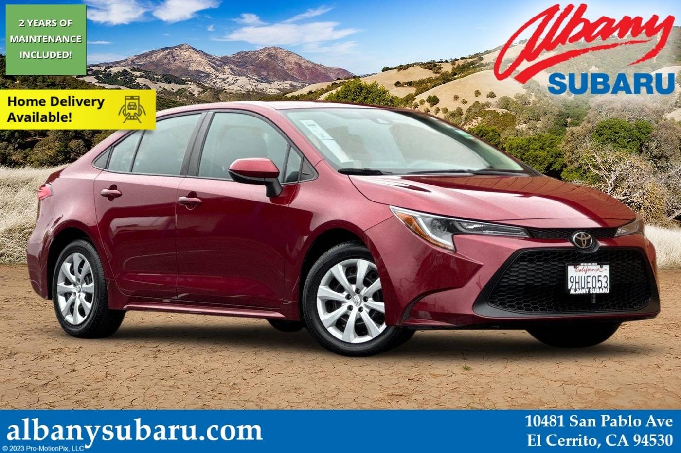2022 Toyota Corolla LE — Sedan — 104,970 mi — Albany, CA