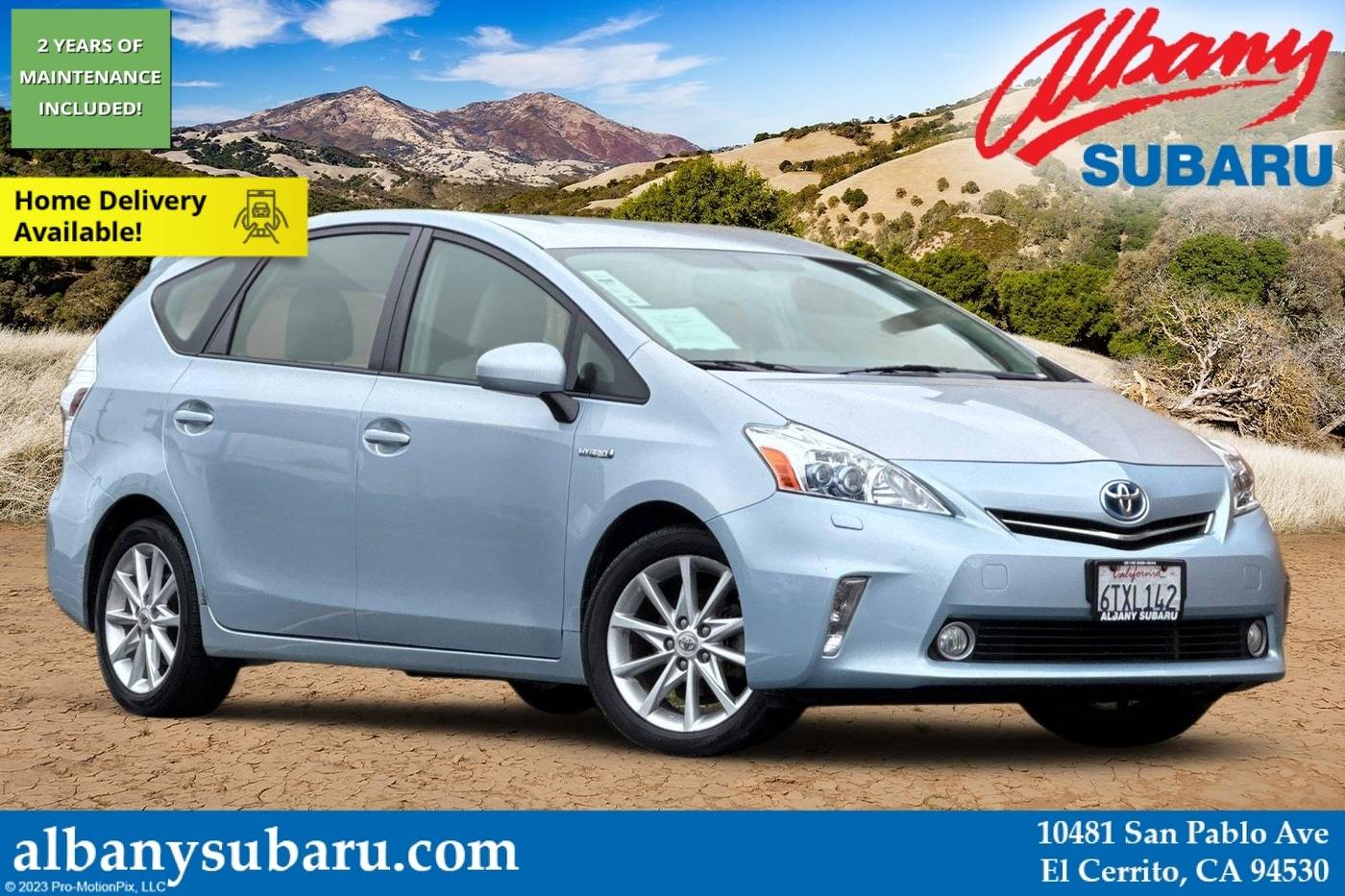 2012 Toyota Prius v Two — Wagon — 95,448 mi — Albany, CA