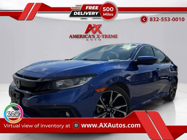 2019 Honda Civic Sport — Sedan — 76,143 mi — Houston, TX