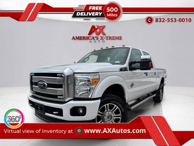 2015 Ford Super Duty F-250 Platinum — Pickup Truck — 80,428 mi — Houston, TX