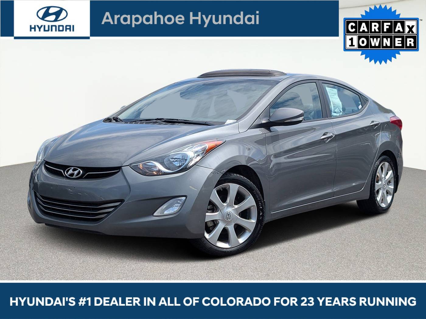 2013 Hyundai Elantra Limited — Sedan — 108,715 mi — Centennial, CO