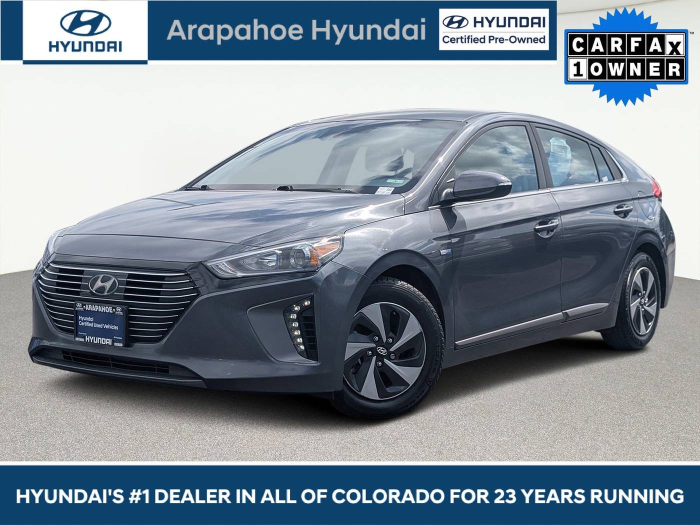 2019 Hyundai Ioniq Hybrid SEL — Hatchback — 44,237 mi — Centennial, CO