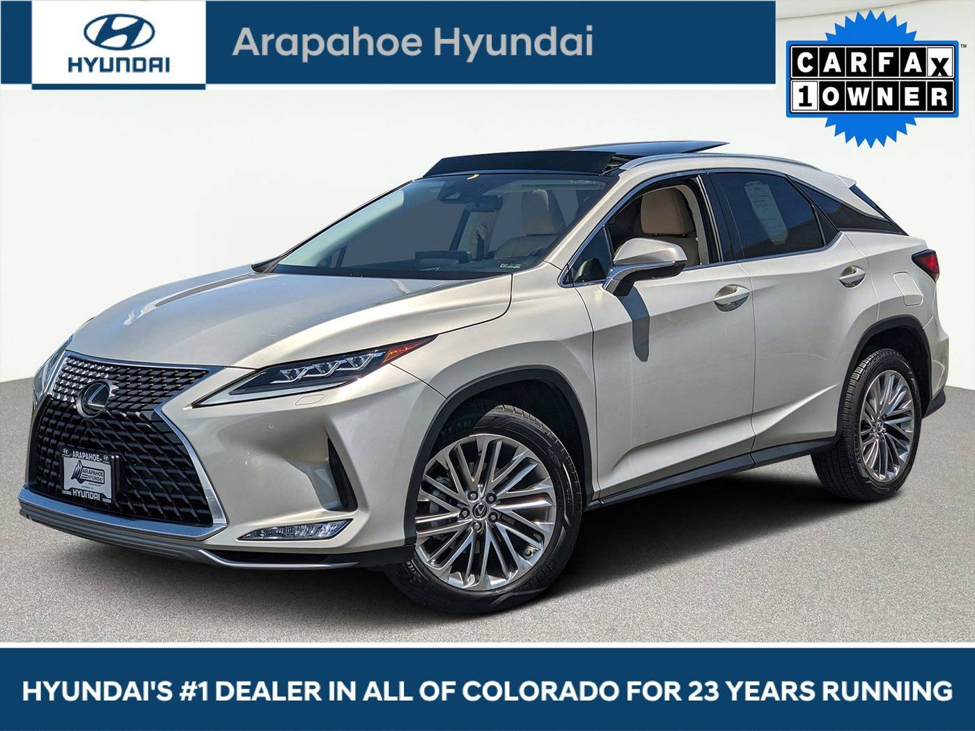 2021 Lexus RX RX 350 — SUV — 31,161 mi — Centennial, CO