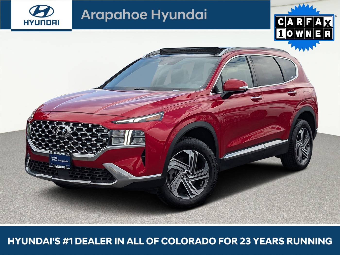 2021 Hyundai Santa Fe SEL — SUV — 24,856 mi — Centennial, CO