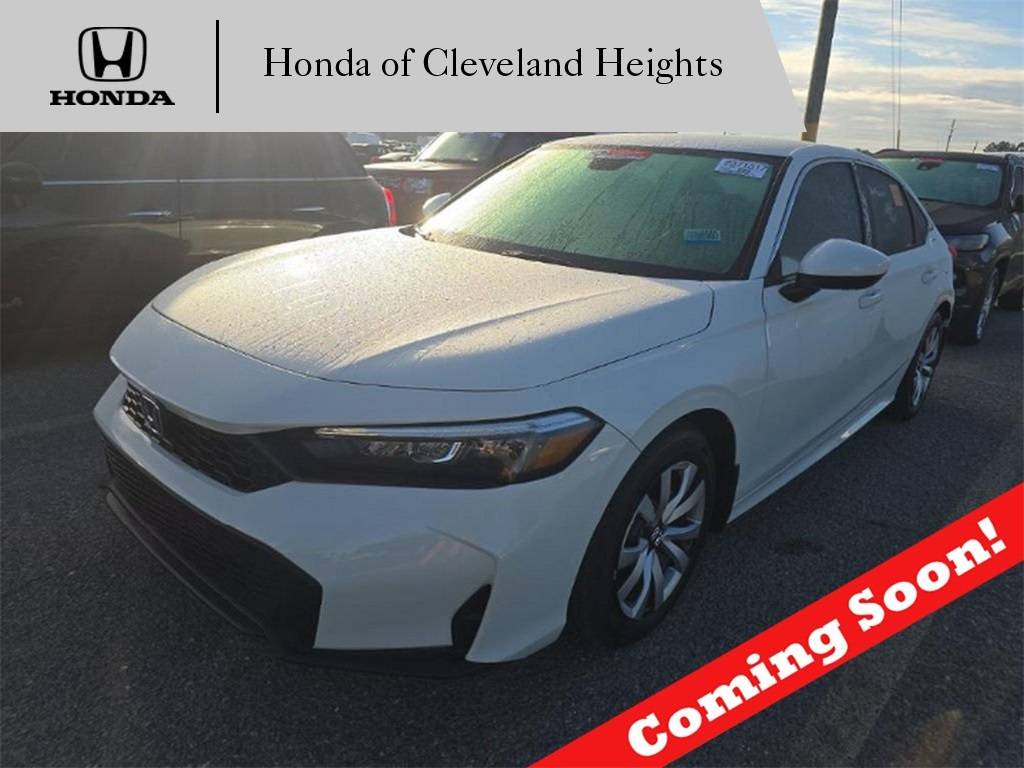 2025 Honda Civic LX — Sedan — 8,915 mi — Cleveland Heights, OH