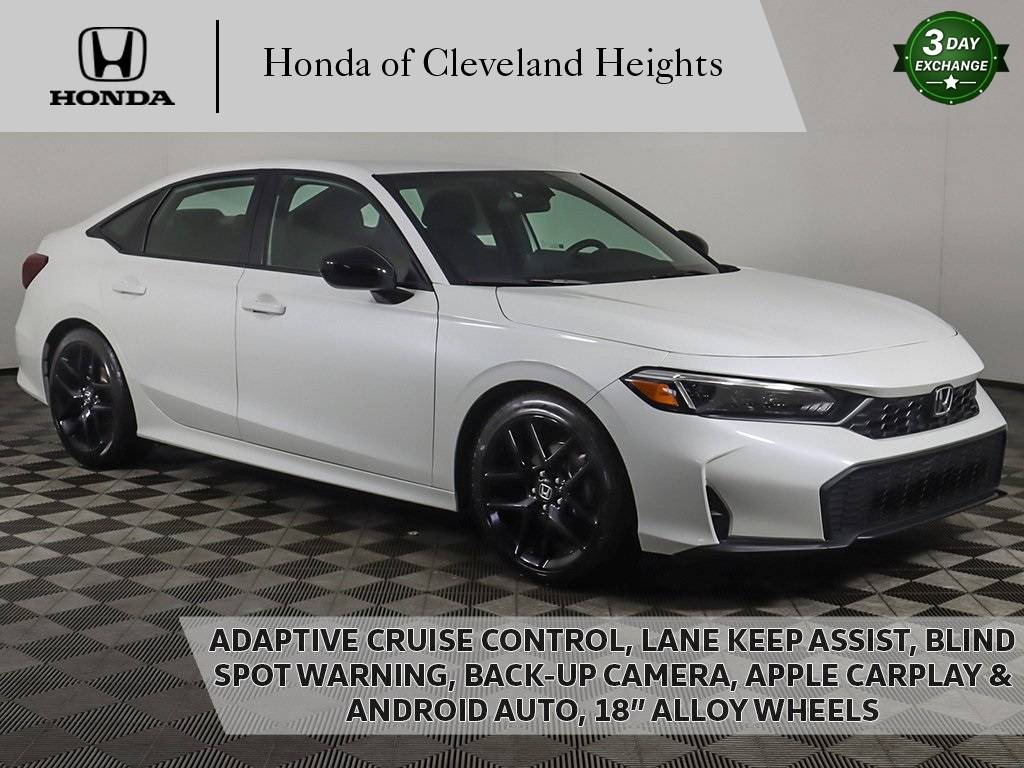 2025 Honda Civic Sport — Sedan — 2,972 mi — Cleveland Heights, OH