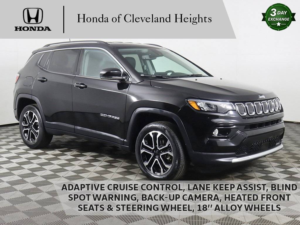 2022 Jeep Compass Limited — SUV — 28,510 mi — Cleveland Heights, OH