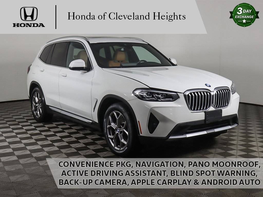 2022 BMW X3 30i — SUV — 22,885 mi — Cleveland Heights, OH