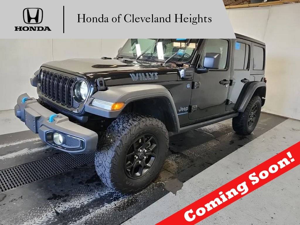 2024 Jeep Wrangler Willys — SUV — 16,681 mi — Cleveland Heights, OH