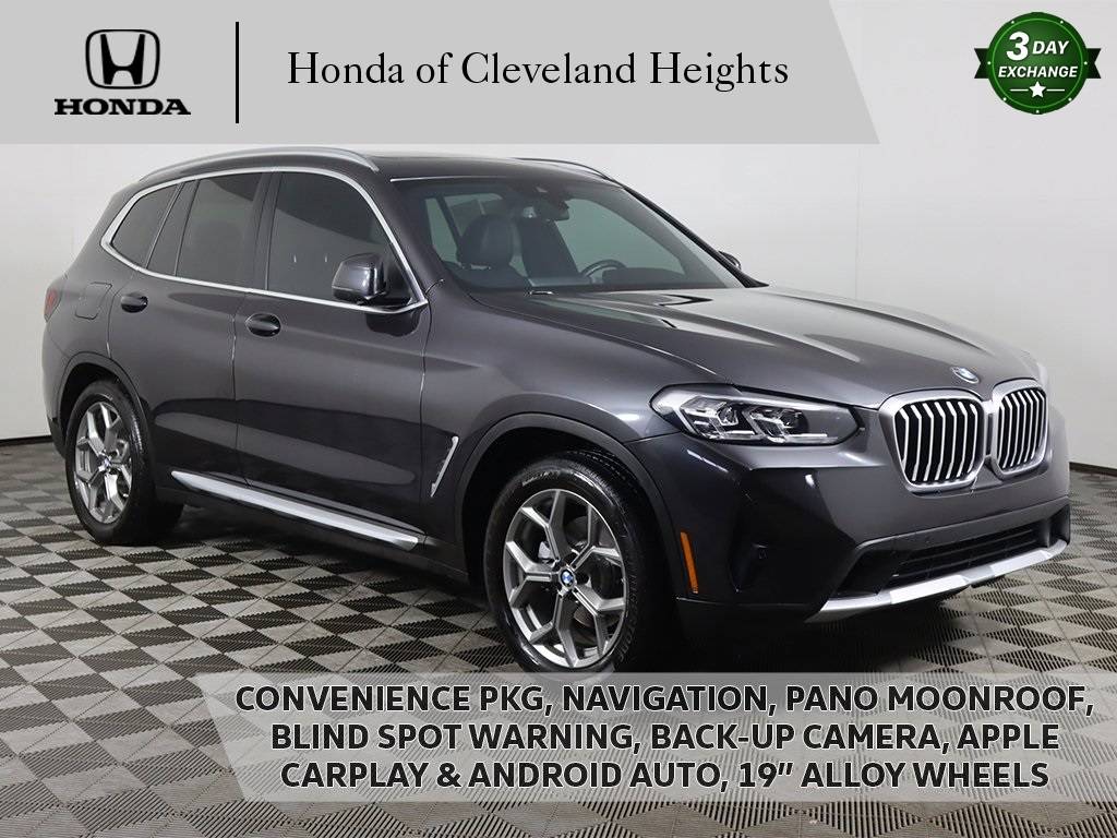 2022 BMW X3 30i — SUV — 27,522 mi — Cleveland Heights, OH