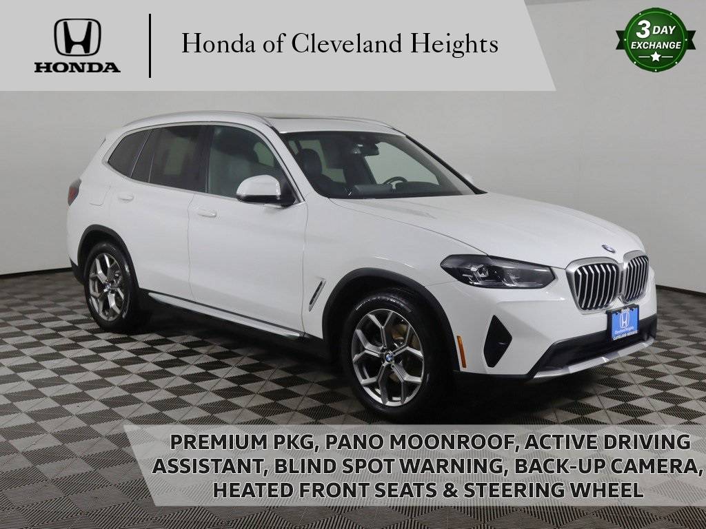 2022 BMW X3 30i — SUV — 34,097 mi — Cleveland Heights, OH