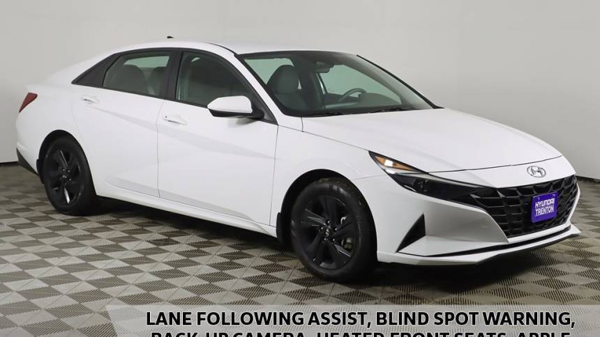 2023 Hyundai Elantra Hybrid Blue — Sedan — 33,519 mi — Ewing, NJ
