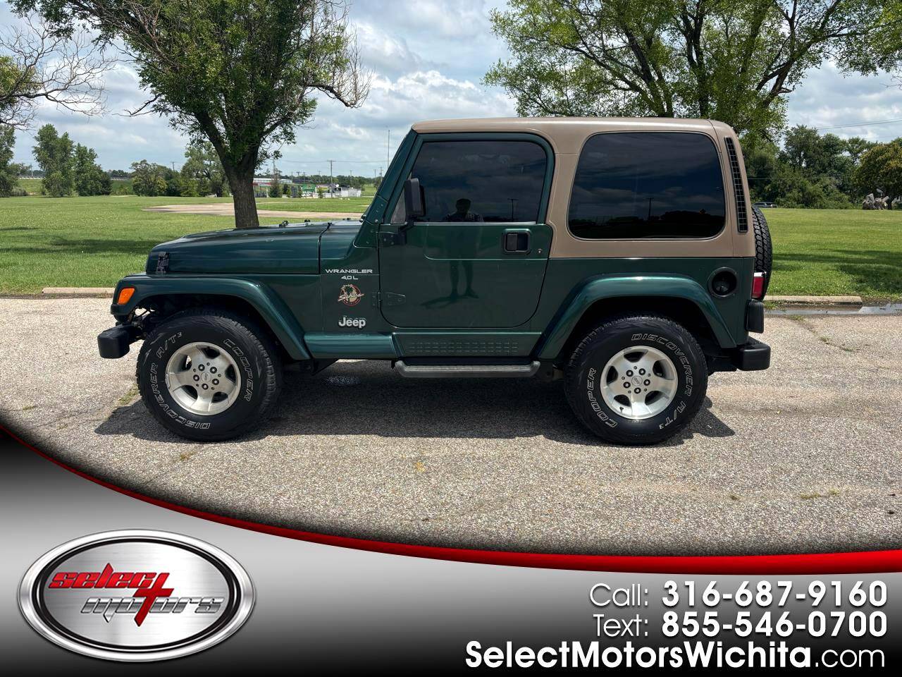 2000 Jeep Wrangler Sahara — SUV — 120,029 mi — Wichita, KS