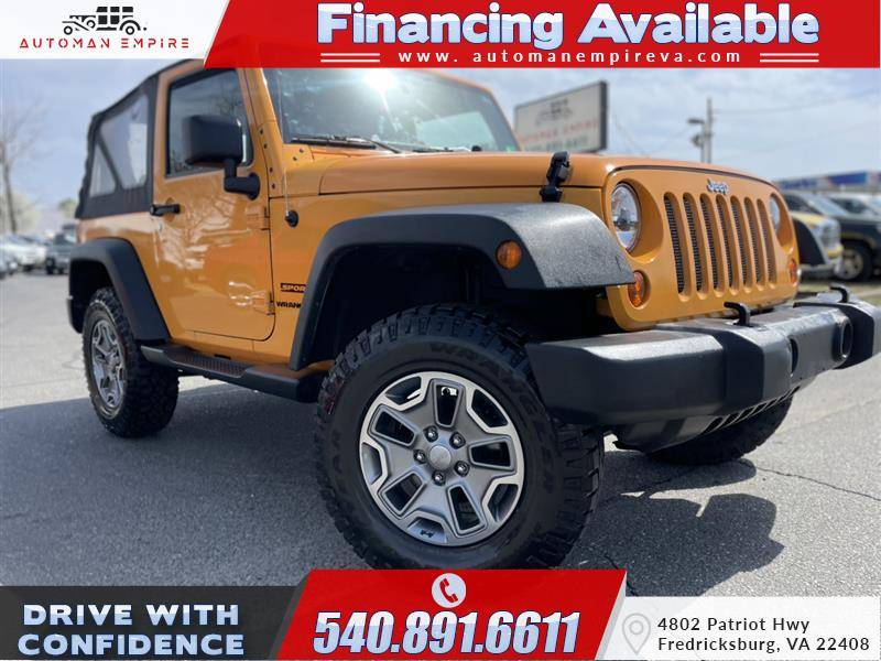 2012 Jeep Wrangler Sport — SUV — 85,635 mi — Fredricksburg, VA