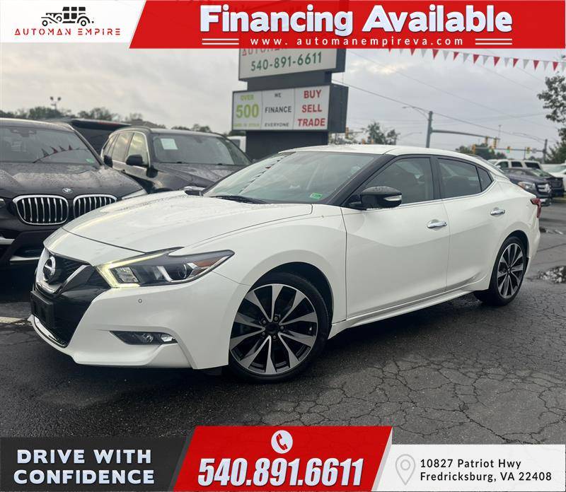 2017 Nissan Maxima SR — Sedan — 89,983 mi — Fredricksburg, VA