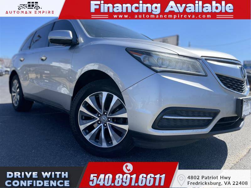 2014 Acura MDX Technology Package — SUV — 151,759 mi — Fredricksburg, VA
