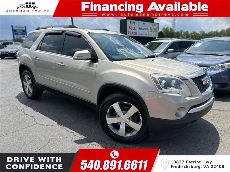 2012 GMC Acadia SLT — SUV — 168,318 mi — Fredricksburg, VA