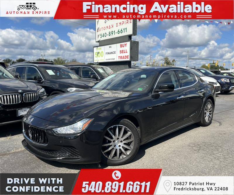 2014 Maserati Ghibli S Q4 — Sedan — 71,594 mi — Fredricksburg, VA