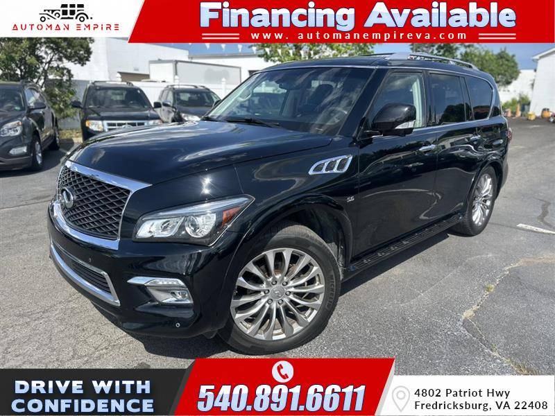 2016 INFINITI QX80 Standard — SUV — 149,920 mi — Fredricksburg, VA