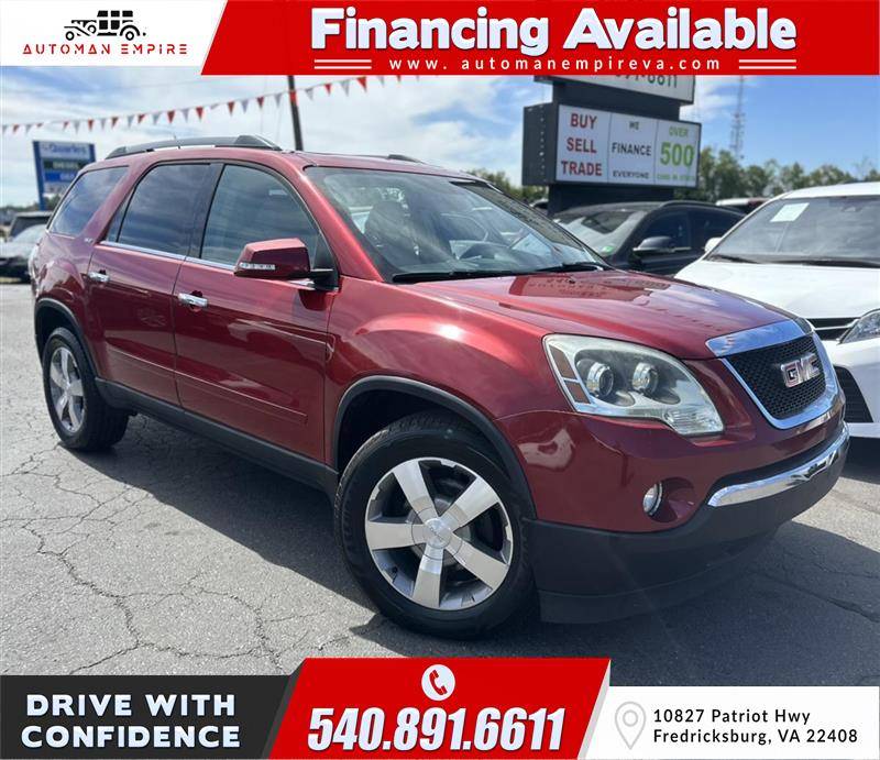 2012 GMC Acadia SLT — SUV — 155,333 mi — Fredricksburg, VA