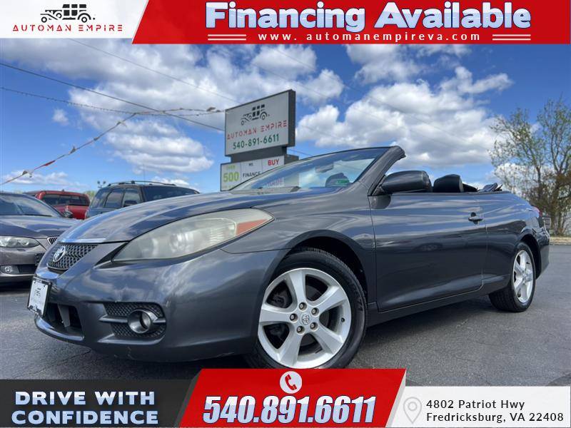 2008 Toyota Camry Solara SE V6 — Convertible — 120,772 mi — Fredricksburg, VA