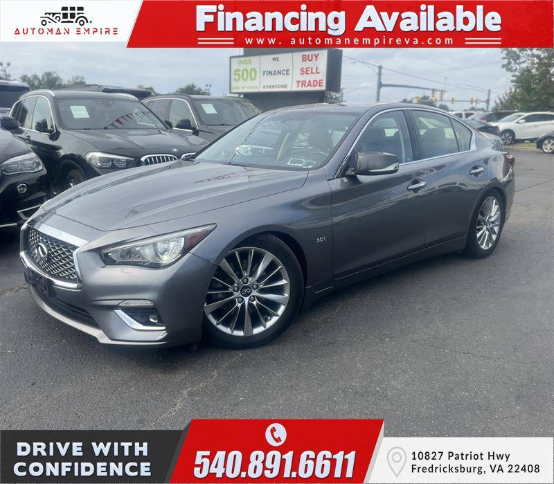 2019 INFINITI Q50 3.0t LUXE — Sedan — 93,182 mi — Fredricksburg, VA