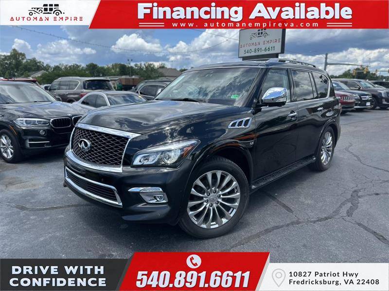 2017 INFINITI QX80 Standard — SUV — 146,553 mi — Fredricksburg, VA