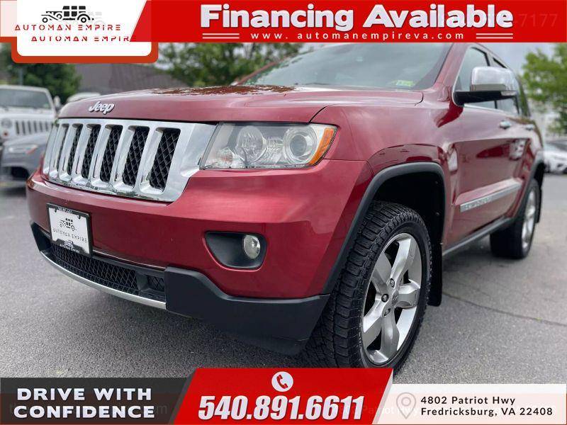 2013 Jeep Grand Cherokee Overland — SUV — 95,316 mi — Fredricksburg, VA