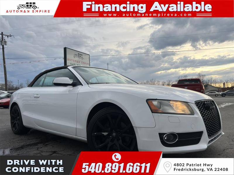 2011 Audi A5 Premium — Convertible — 71,841 mi — Fredricksburg, VA