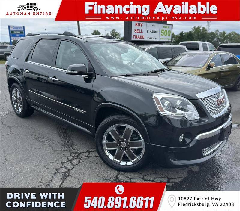 2012 GMC Acadia Denali — SUV — 112,182 mi — Fredricksburg, VA