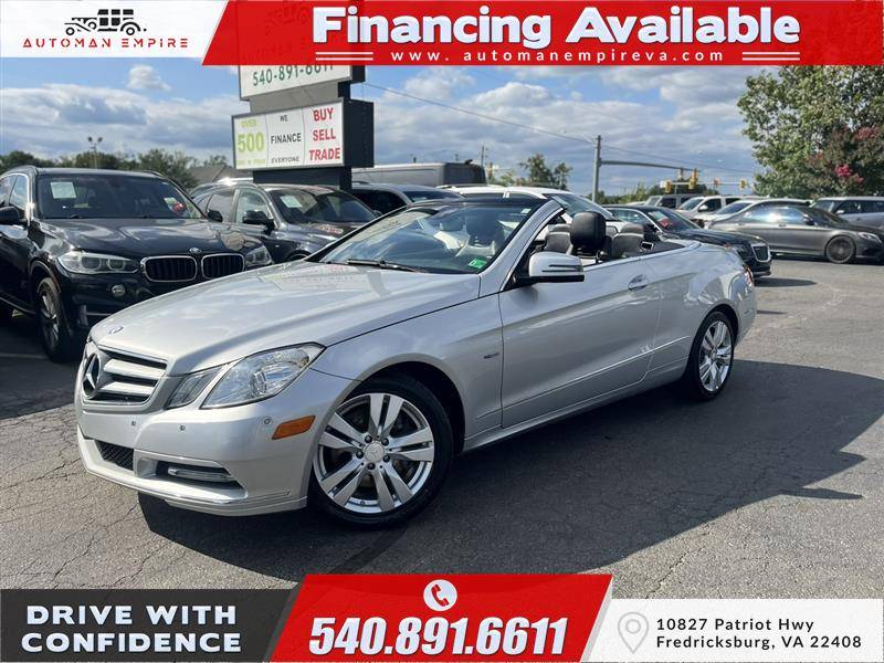 2012 Mercedes-Benz E-Class E 350 — Convertible — 77,888 mi — Fredricksburg, VA