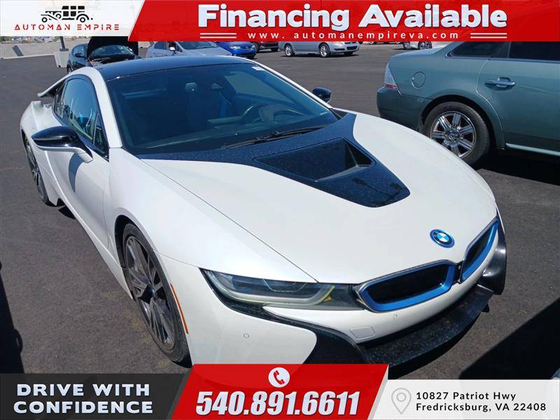 2016 BMW i8 Coupe — Coupe — 102,607 mi — Fredricksburg, VA