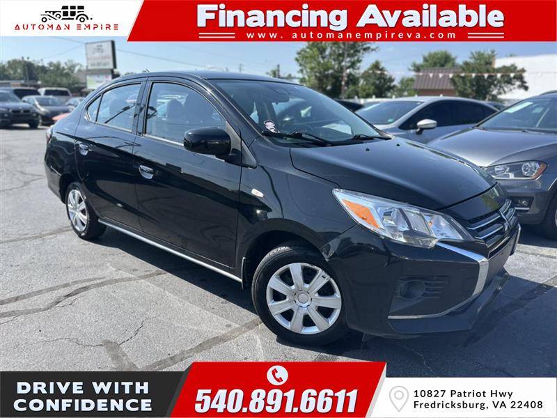 2021 Mitsubishi Mirage Carbonite Edition — Sedan — 74,750 mi — Fredricksburg, VA