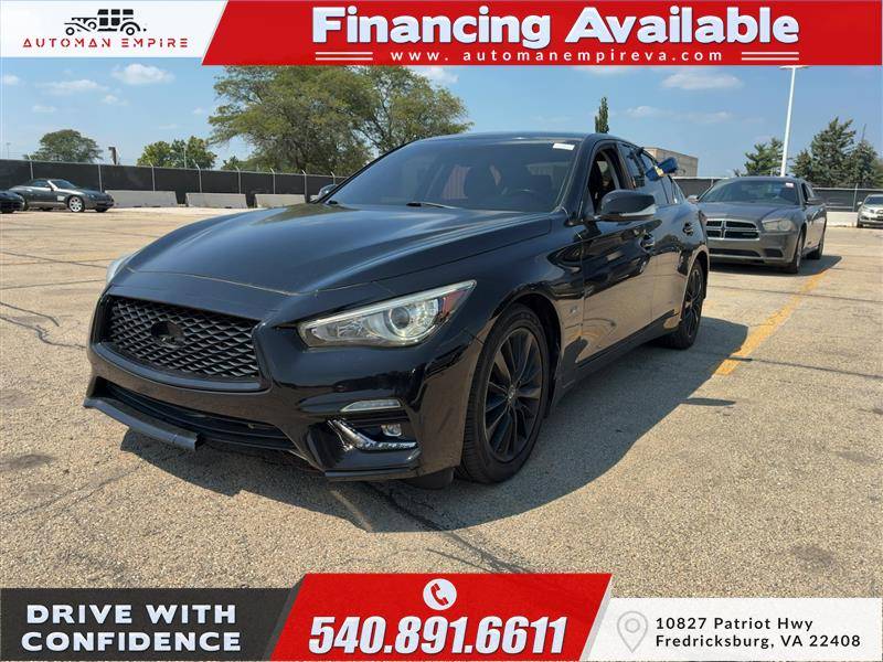 2018 INFINITI Q50 3.0t LUXE — Sedan — 69,355 mi — Fredricksburg, VA