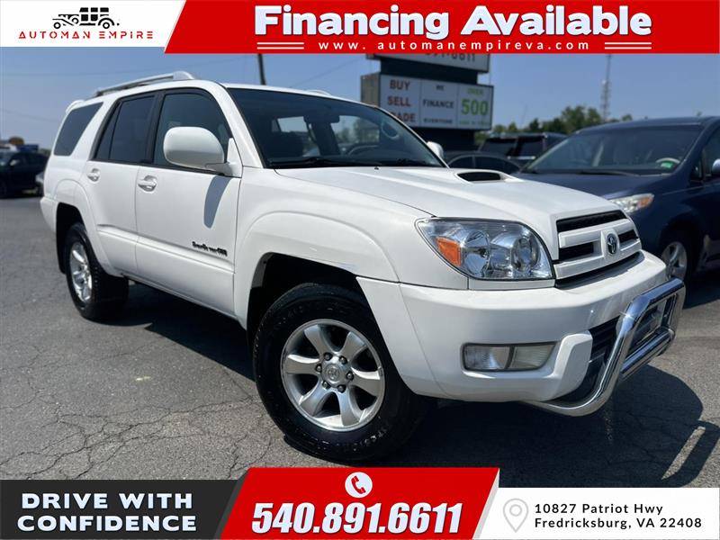 2004 Toyota 4Runner SR5 — SUV — 189,206 mi — Fredricksburg, VA