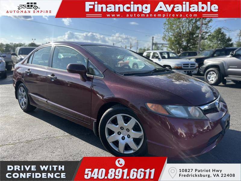 2007 Honda Civic LX — Sedan — 104,101 mi — Fredricksburg, VA