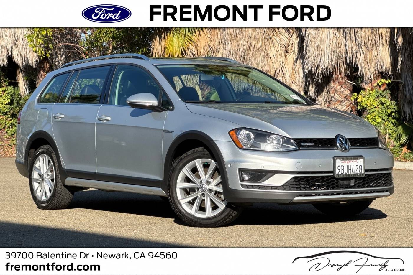 2017 Volkswagen Golf Alltrack SE — Wagon — 102,090 mi — Newark, CA