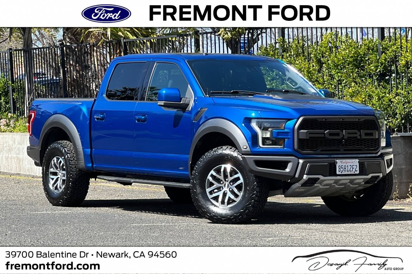 2017 Ford F-150 Raptor — Pickup Truck — 49,636 mi — Newark, CA