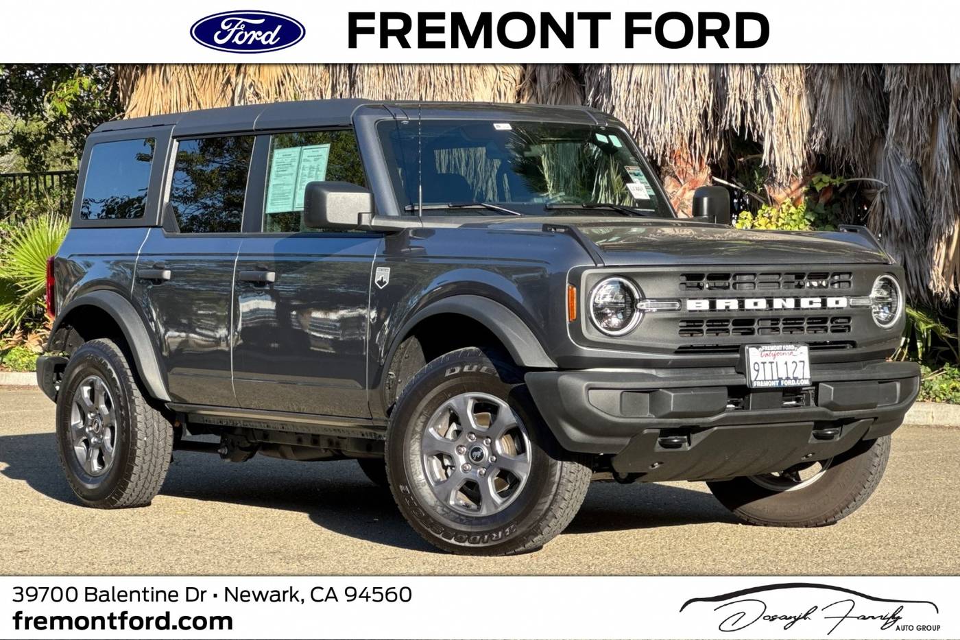 2025 Ford Bronco Big Bend — SUV — 3,967 mi — Newark, CA