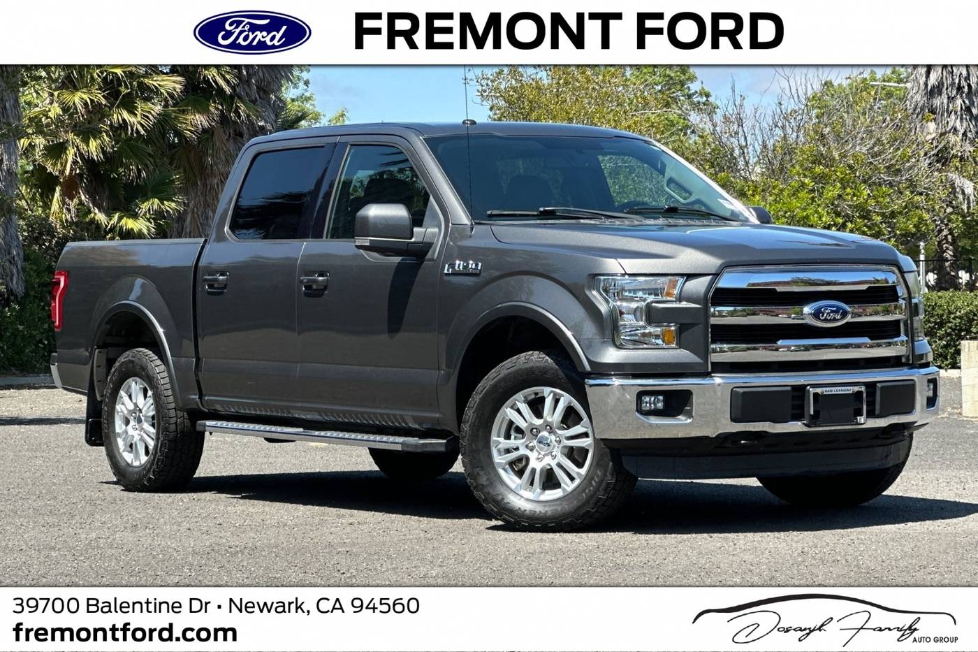 2016 Ford F-150 Lariat — Pickup Truck — 47,855 mi — Newark, CA
