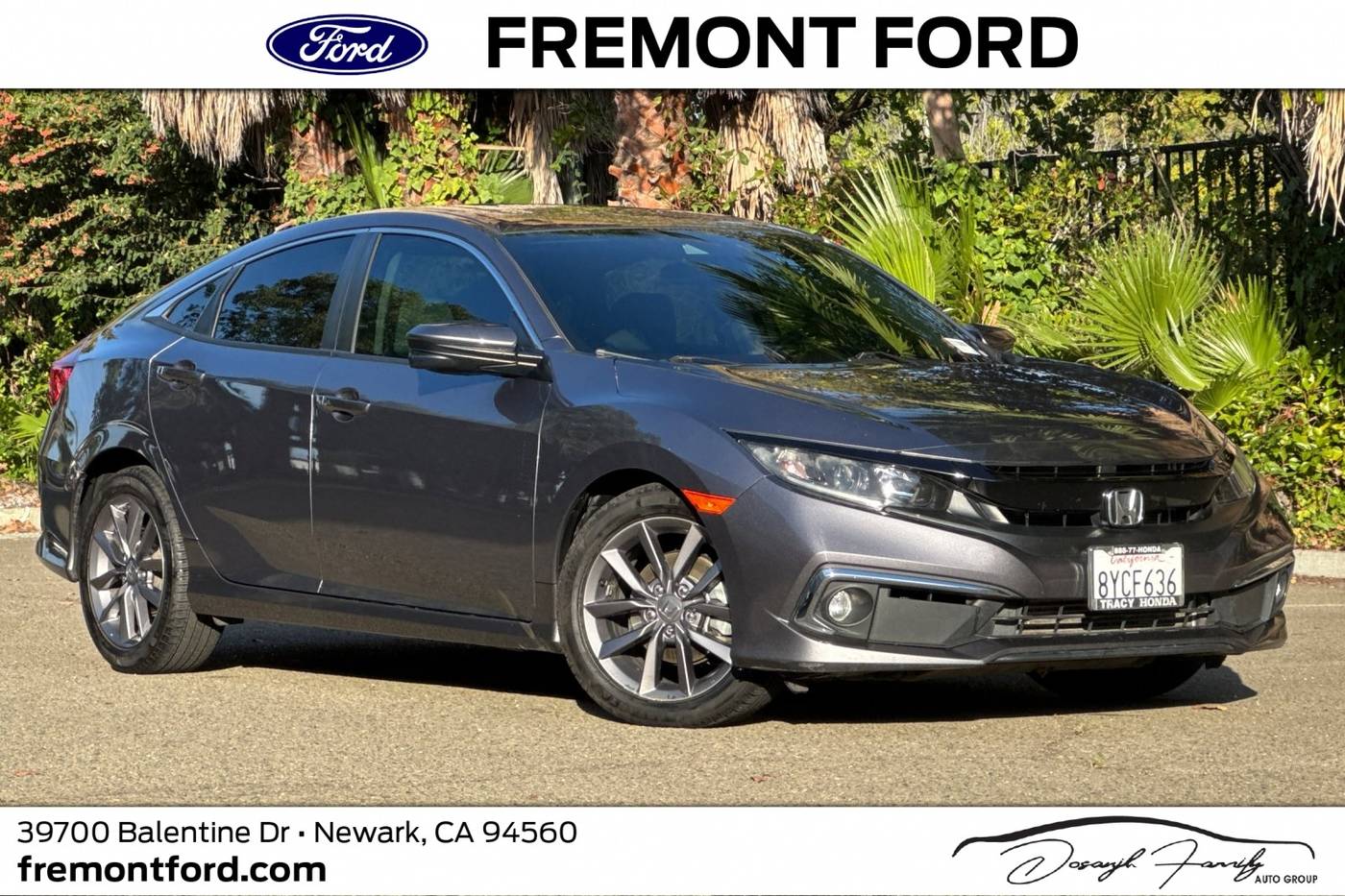 2020 Honda Civic EX — Sedan — 67,274 mi — Newark, CA