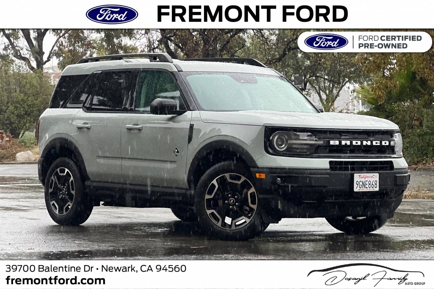 2023 Ford Bronco Sport Outer Banks — SUV — 27,792 mi — Newark, CA