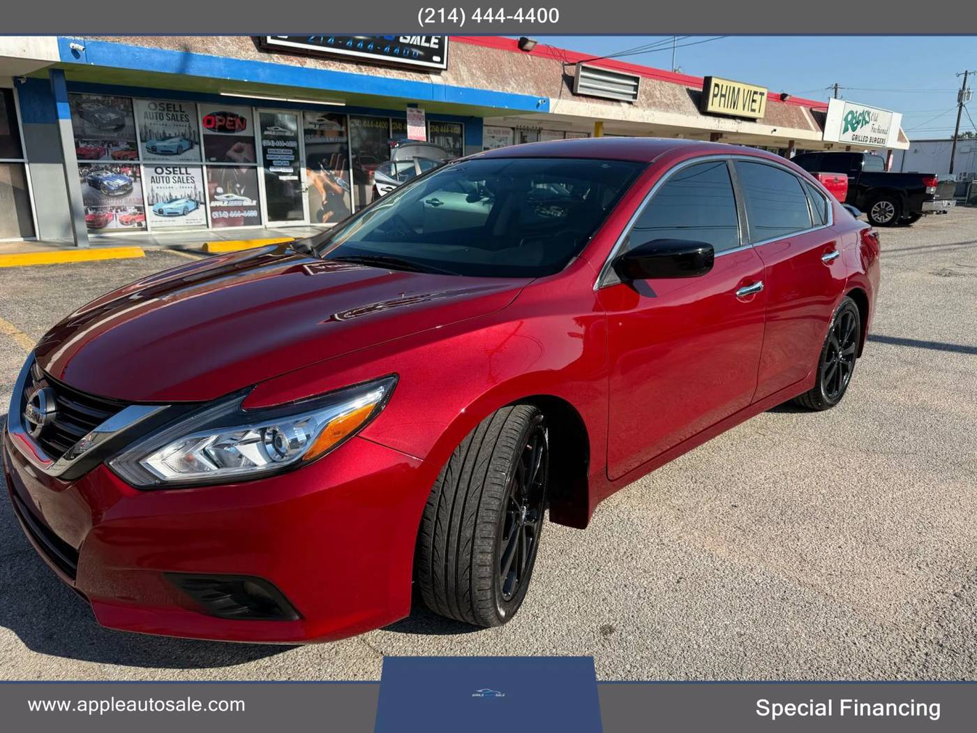 2017 Nissan Altima 2.5 SR — Sedan — 52,279 mi — DALLAS, TX