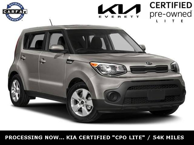 2018 Kia Soul Base — Hatchback — 54,523 mi — Everett, WA
