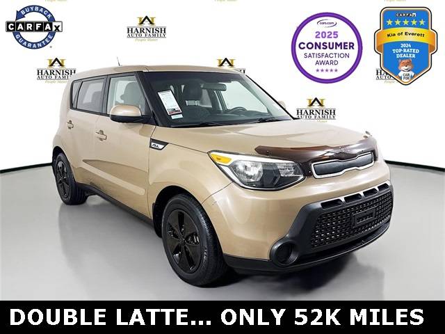 2015 Kia Soul Base — Hatchback — 52,834 mi — Everett, WA