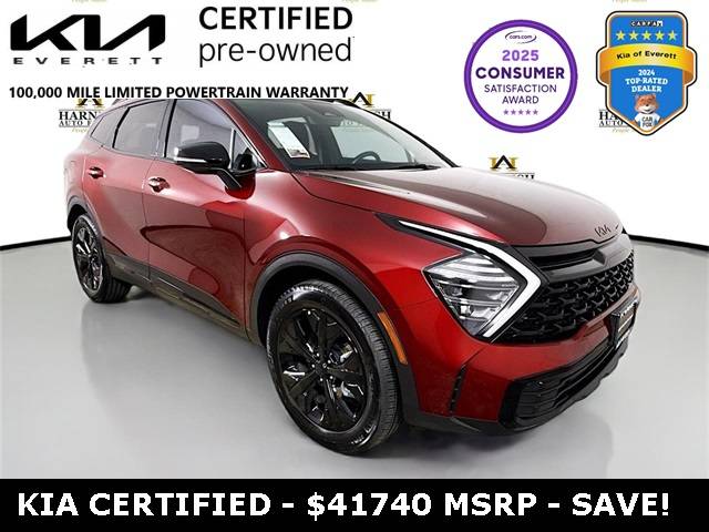 2025 Kia Sportage Plug-In Hybrid X-Line — SUV — 4,112 mi — Everett, WA