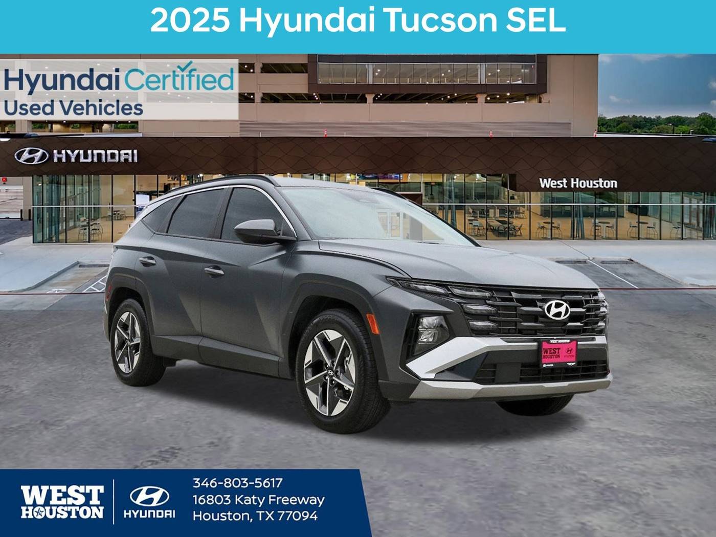 2025 Hyundai Tucson SEL — SUV — 8,028 mi — Houston, TX